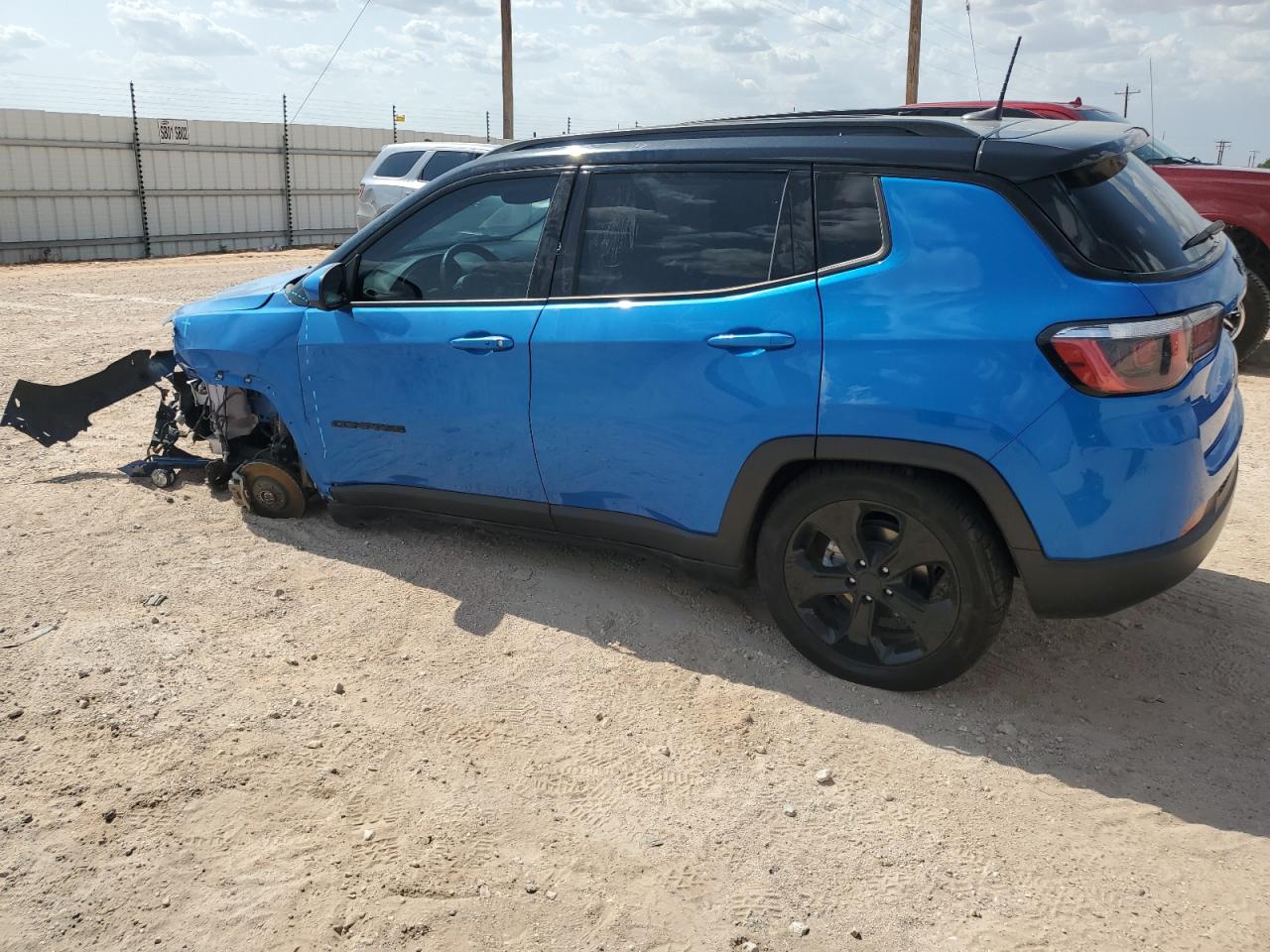 2019 Jeep Compass Latitude VIN: 3C4NJCBB5KT649253 Lot: 63581234