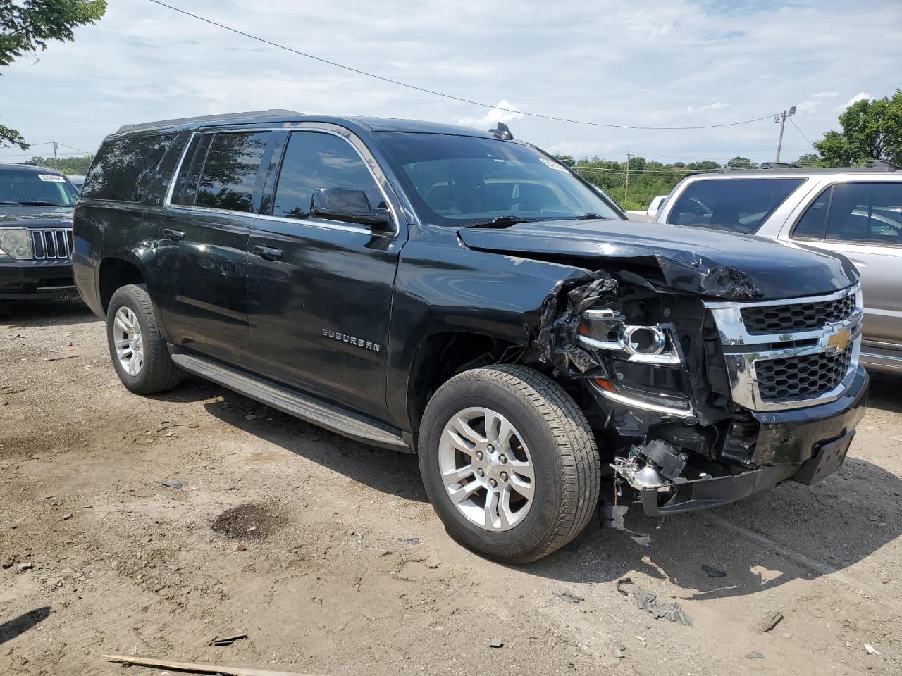 2017 Chevrolet Suburban K1500 Lt VIN: 1GNSKHKC6HR231833 Lot: 63165614