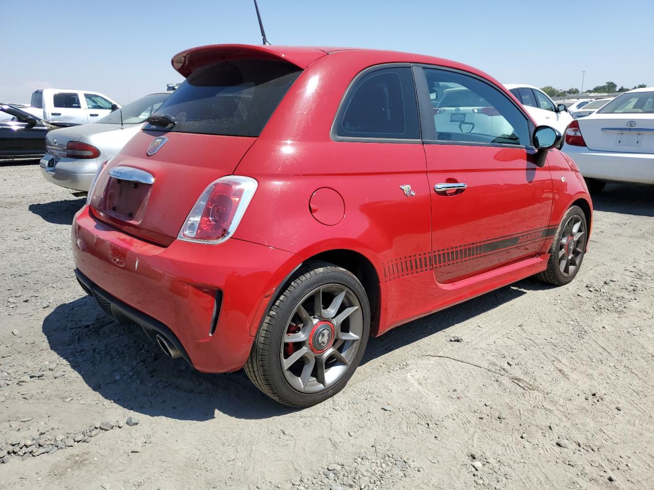 2012 Fiat 500 Abarth VIN: 3C3CFFFH7CT382700 Lot: 63697974
