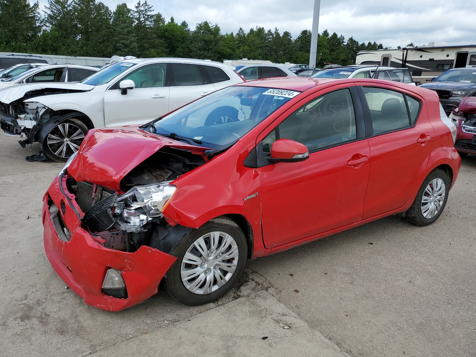 2012 Toyota Prius C vin: JTDKDTB36C1516884