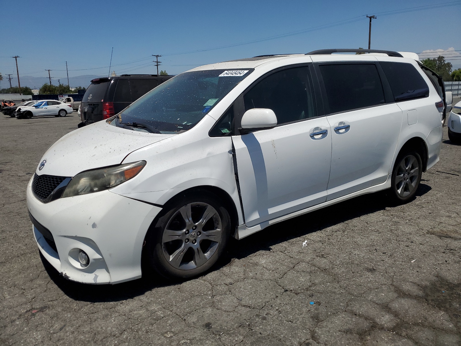 2014 Toyota Sienna Sport vin: 5TDXK3DC6ES500618