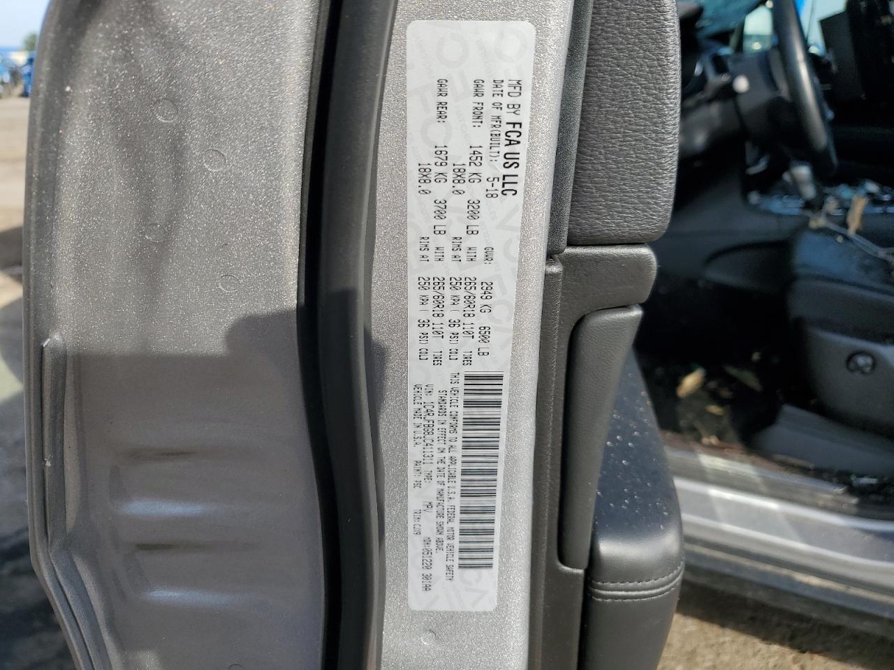 2018 Jeep Grand Cherokee Limited VIN: 1C4RJFBG8JC411311 Lot: 61473184