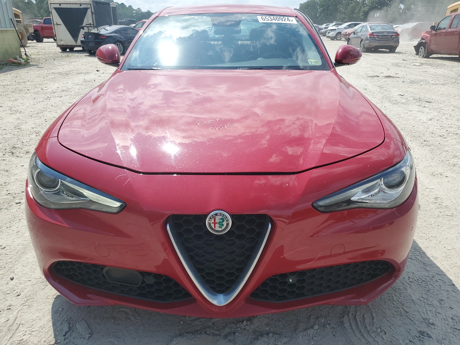 ZARFAECN0H7554661 2017 Alfa Romeo Giulia Ti