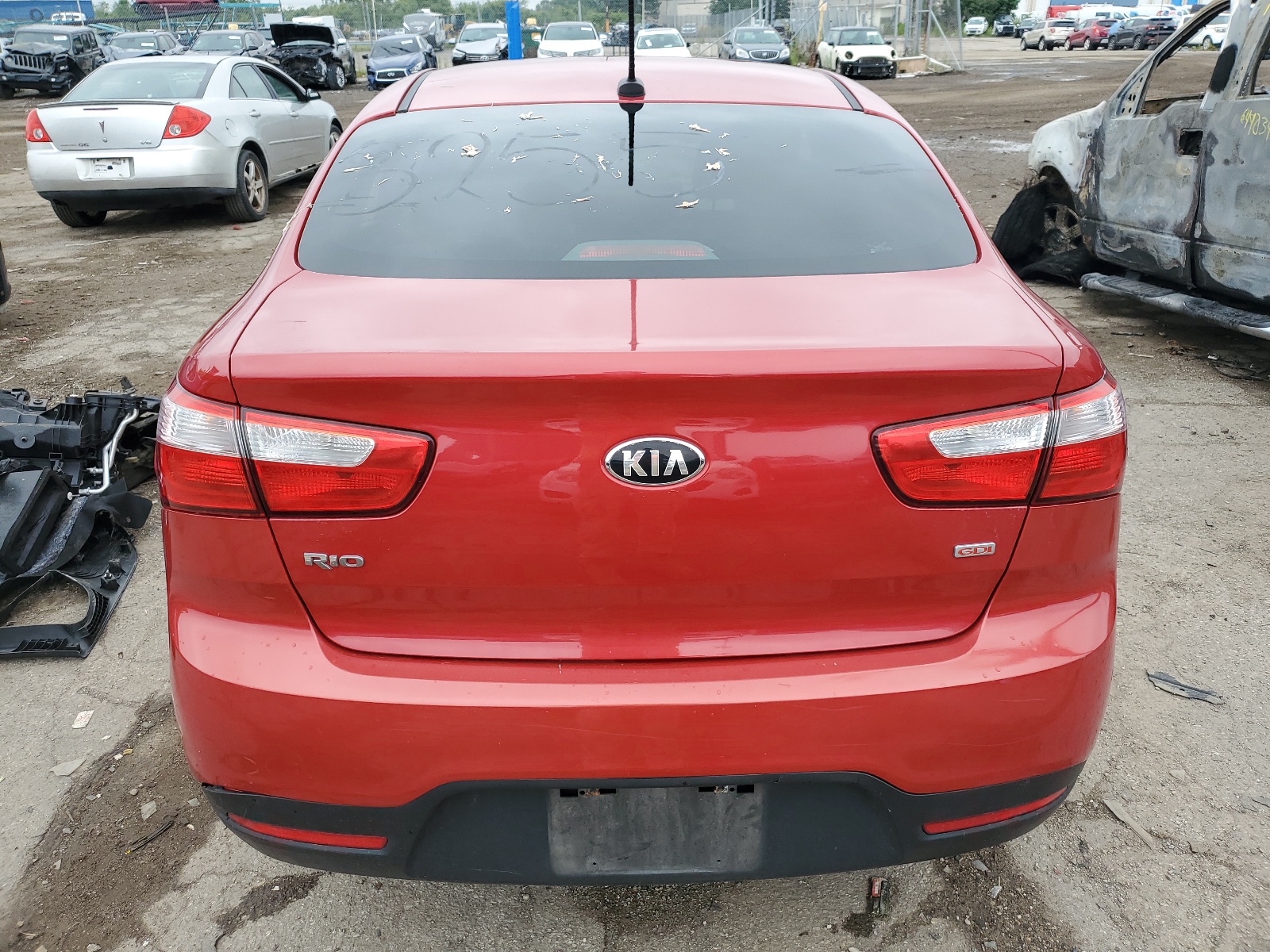 KNADM4A33F6503255 2015 Kia Rio Lx