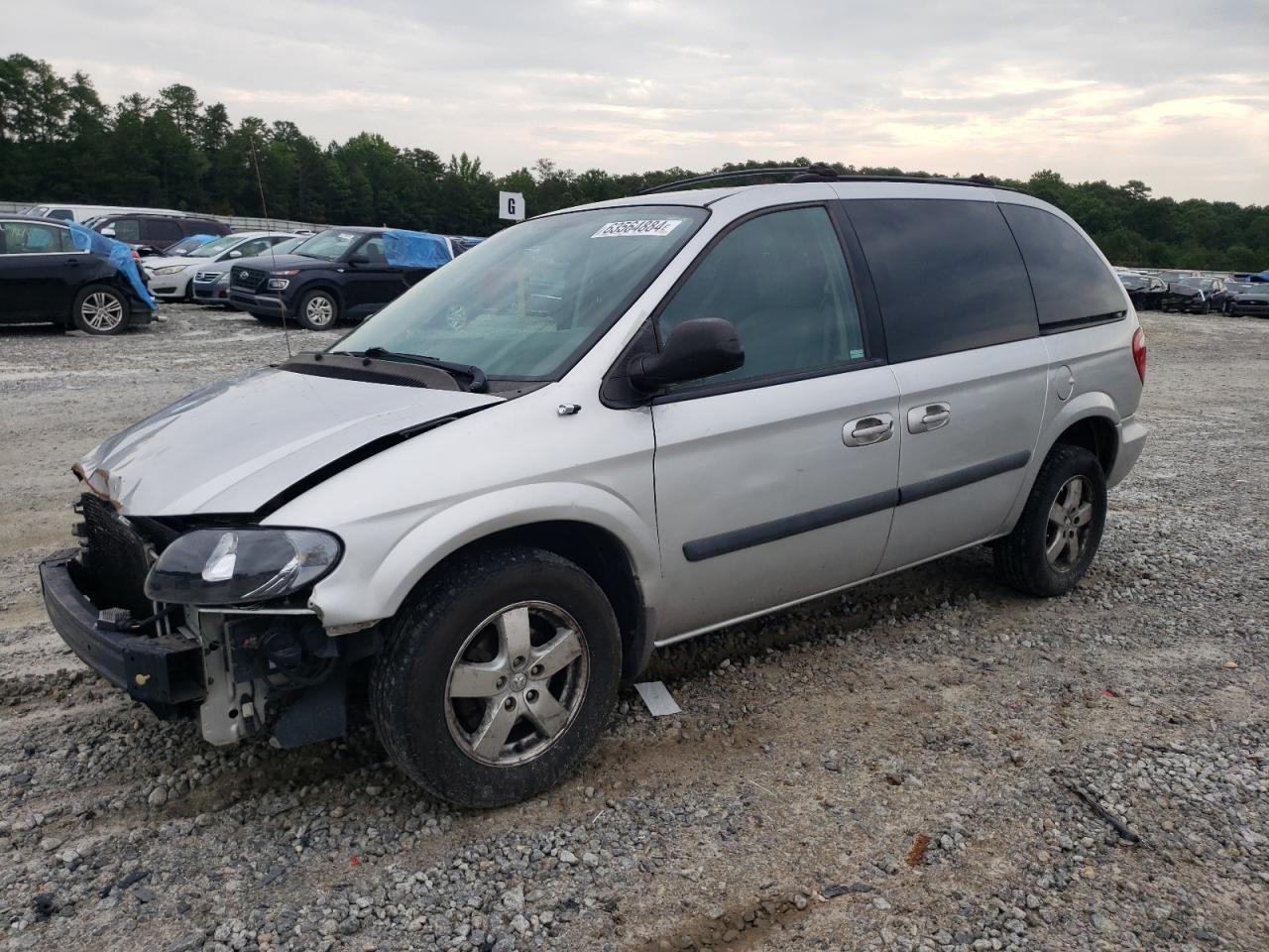 2006 Dodge Caravan Sxt VIN: 1D4GP45R76B520818 Lot: 63564884