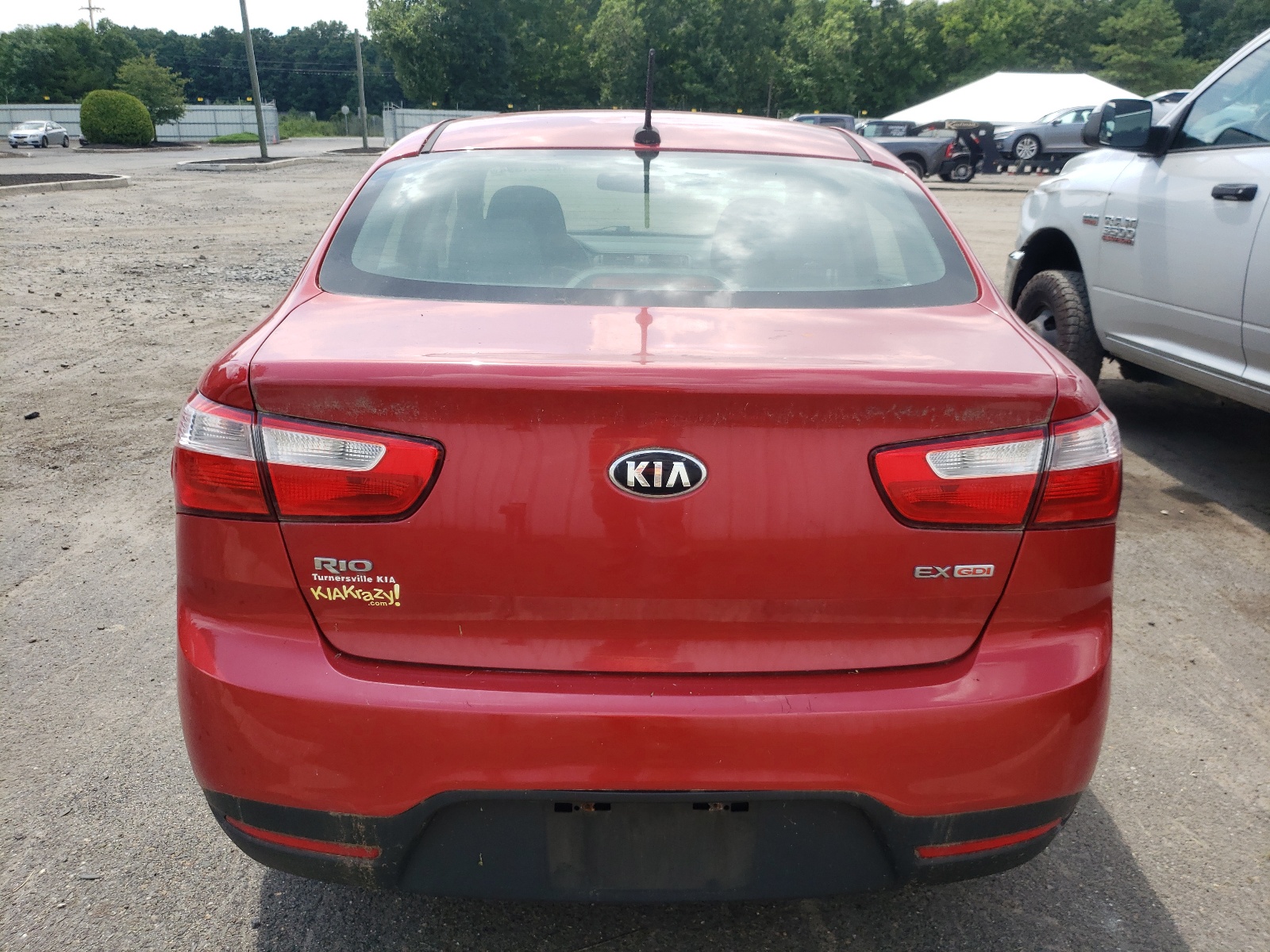 KNADN4A33E6362392 2014 Kia Rio Ex