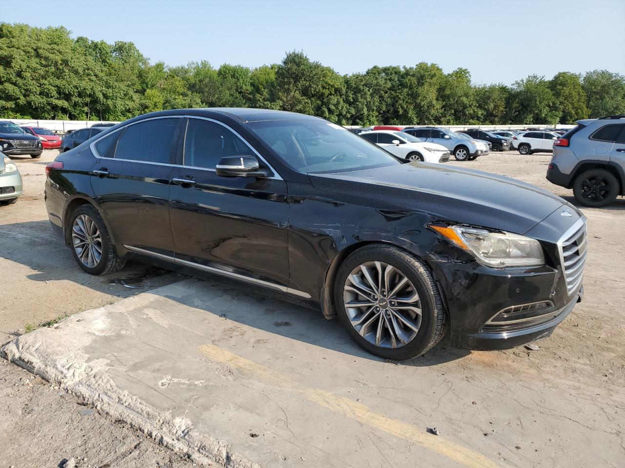 2015 Hyundai Genesis 3.8L VIN: KMHGN4JE0FU021946 Lot: 63918894