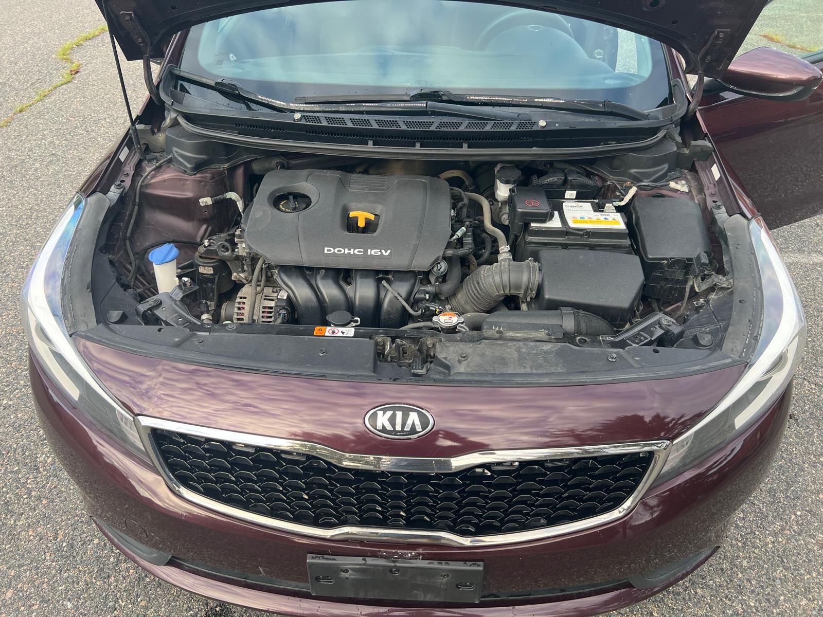 2017 Kia Forte Lx vin: 3KPFK4A79HE132538