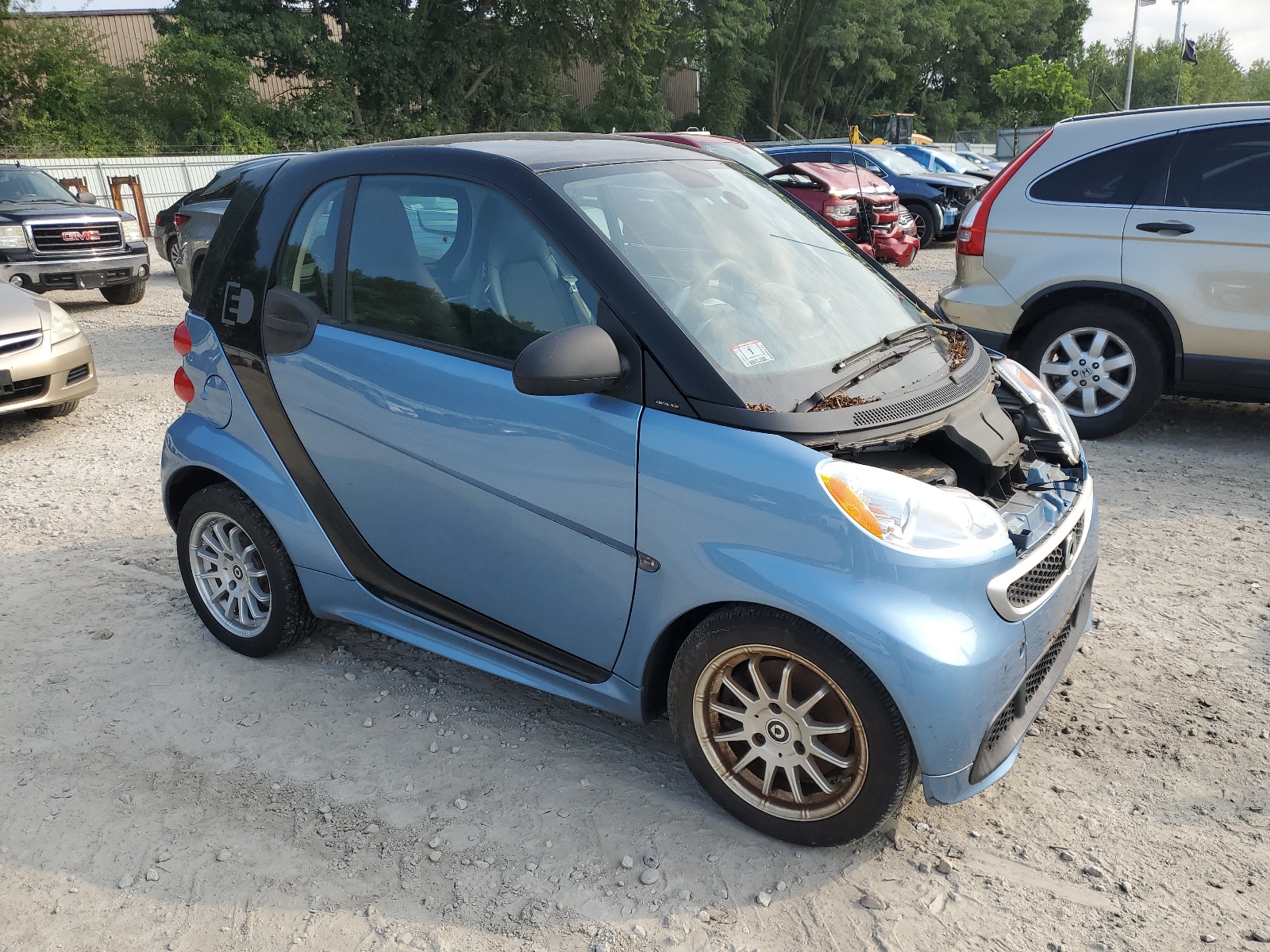 2013 Smart Fortwo vin: WMEEJ9AA8DK696844