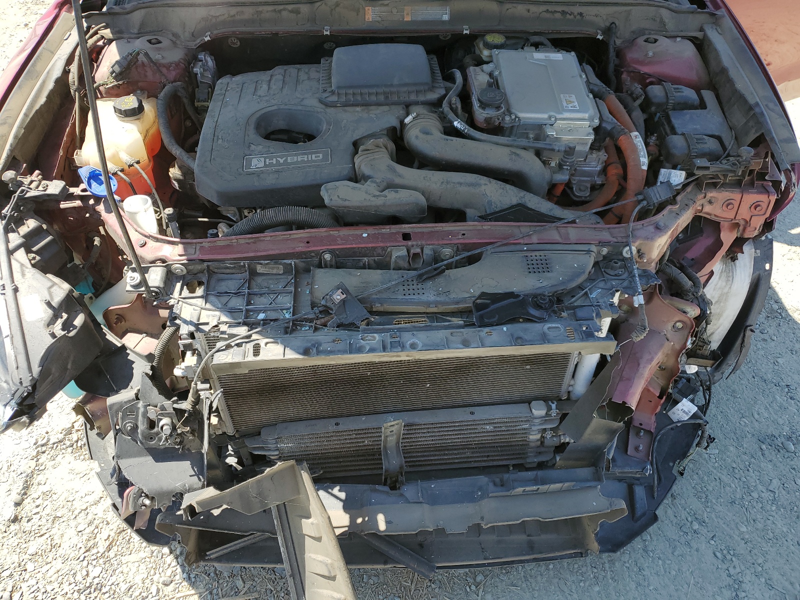 3FA6P0UU5GR343132 2016 Ford Fusion S Hybrid