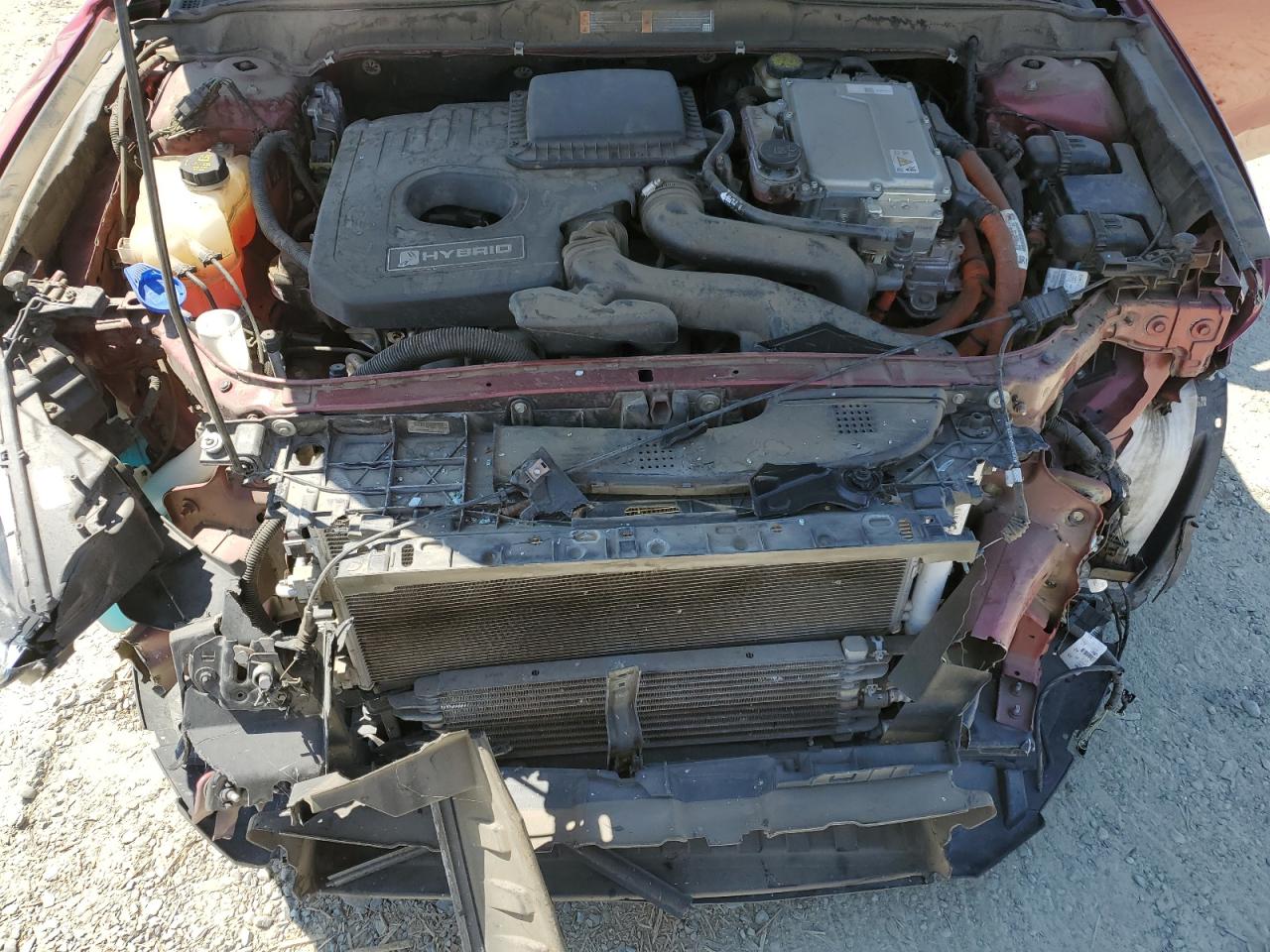 2016 Ford Fusion S Hybrid VIN: 3FA6P0UU5GR343132 Lot: 61948104