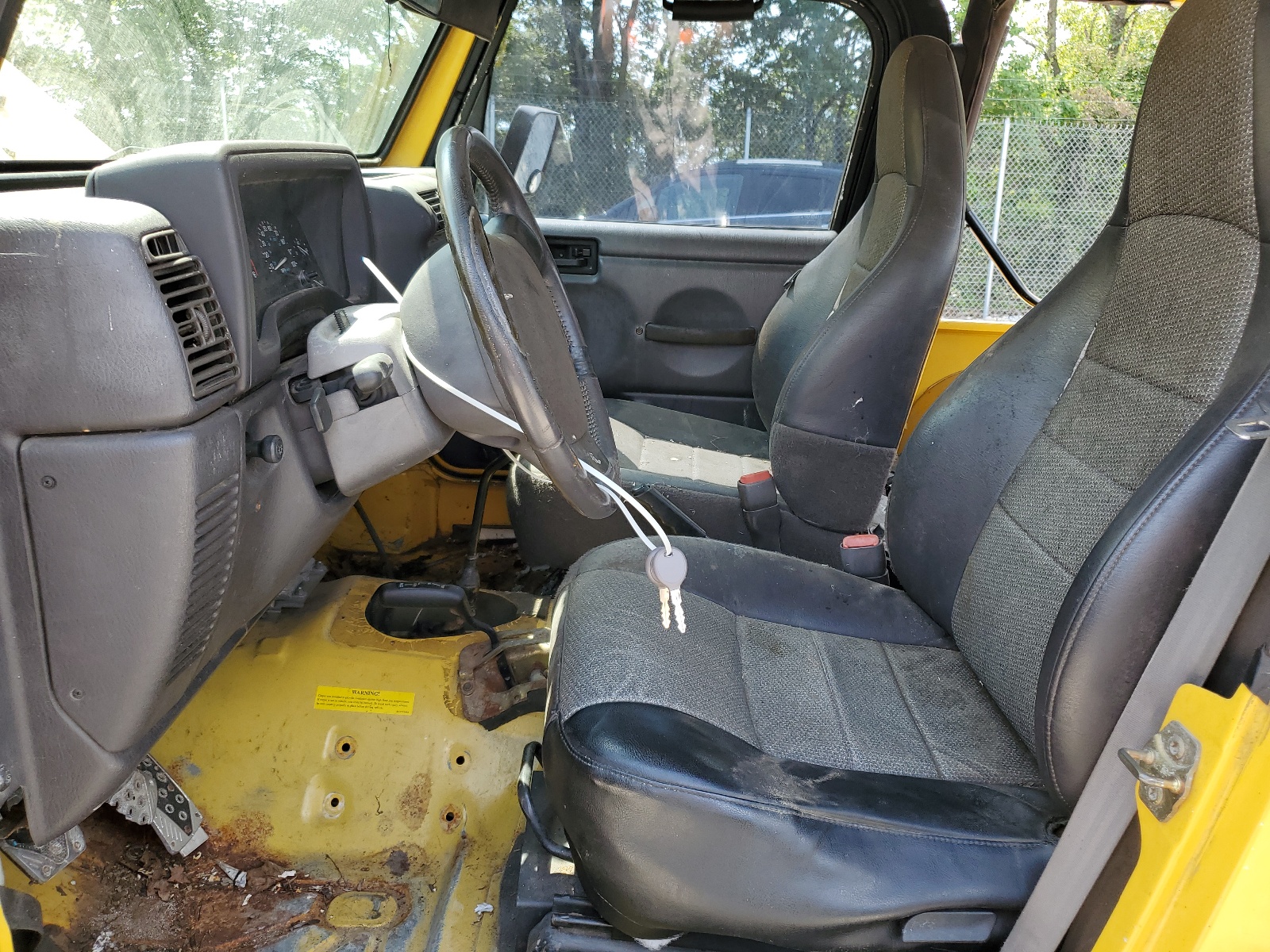 1J4FA49SXYP749033 2000 Jeep Wrangler / Tj Sport