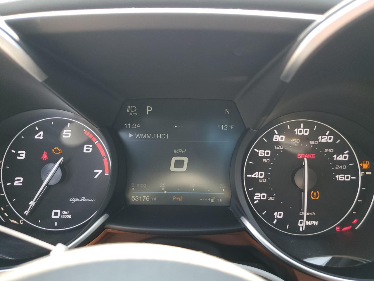 2018 Alfa Romeo Giulia Ti Q4 VIN: ZARFAEEN7J7579673 Lot: 62952294