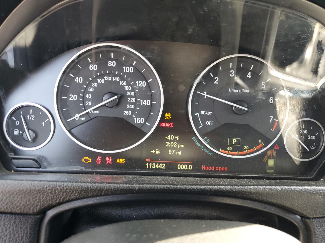 2014 BMW 328 I Sulev VIN: WBA3C1C50EK117040 Lot: 64277134