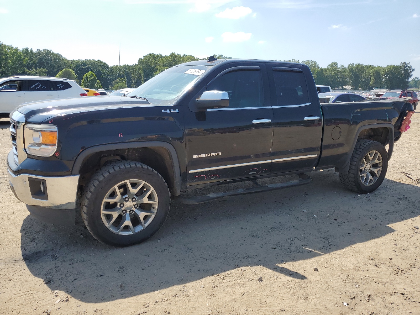 2014 GMC Sierra K1500 Slt vin: 1GTV2VEC8EZ287669