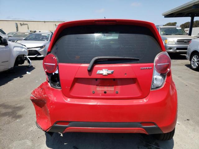  CHEVROLET SPARK 2013 Czerwony