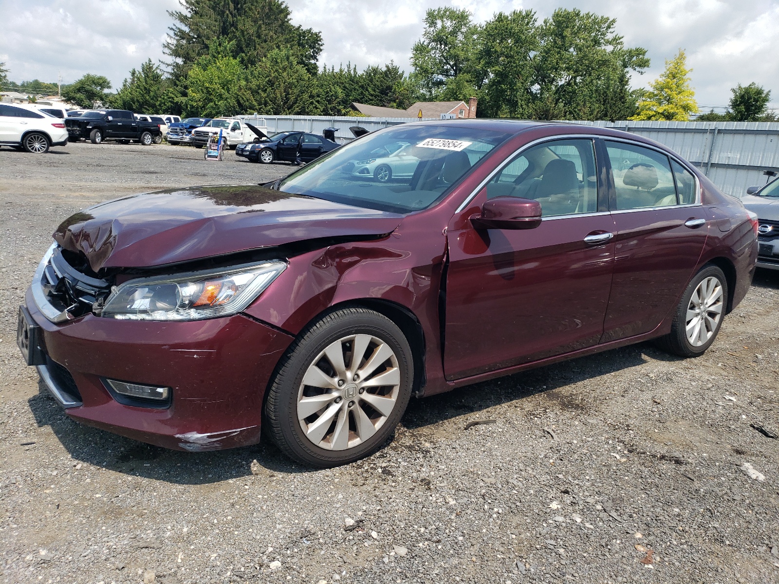 2013 Honda Accord Exl vin: 1HGCR3F87DA033161