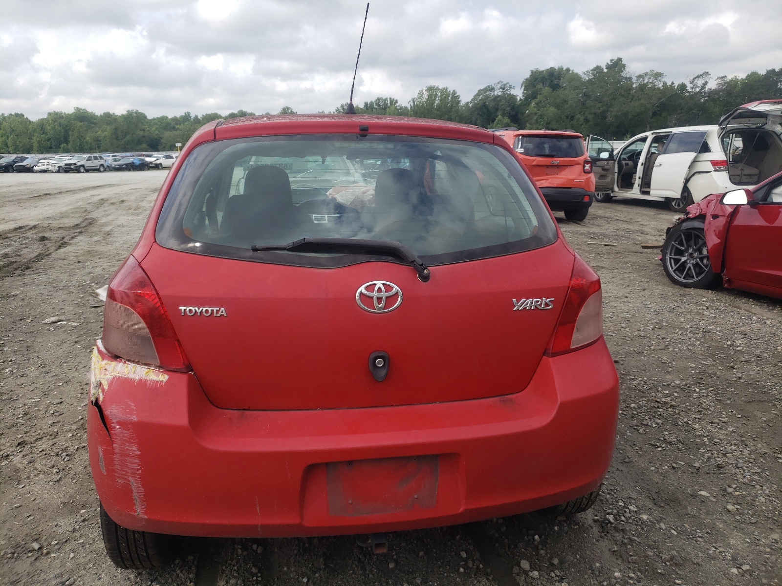 JTDJT923185215506 2008 Toyota Yaris