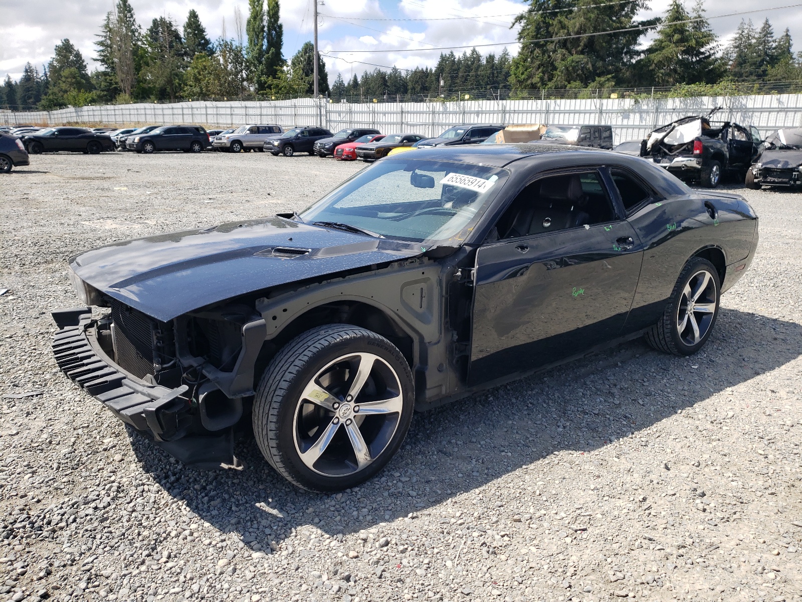 2014 Dodge Challenger Sxt vin: 2C3CDYAG8EH310738