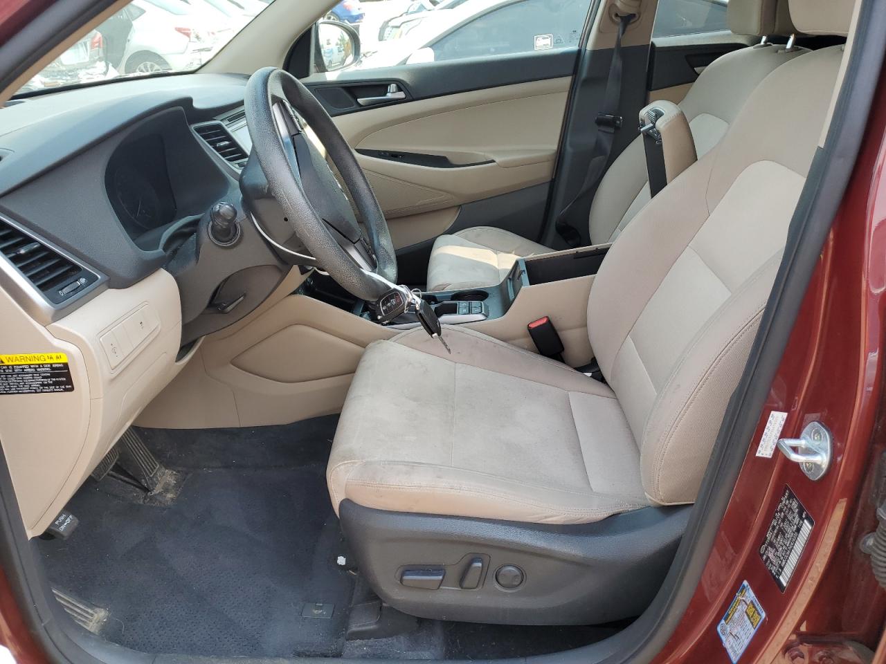 2017 Hyundai Tucson Limited VIN: KM8J3CA47HU416335 Lot: 63520374