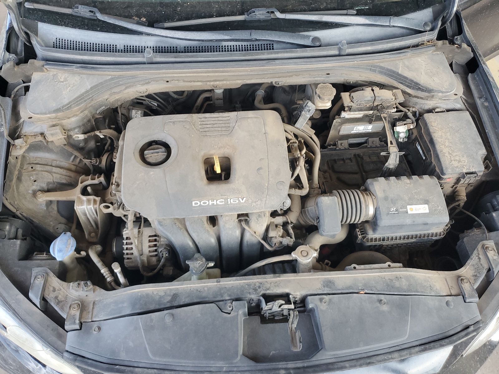 KMHD74LF2HU176486 2017 Hyundai Elantra Se