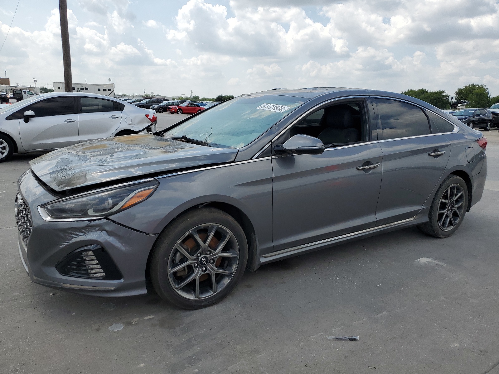 2018 Hyundai Sonata Sport vin: 5NPE34AB1JH668494