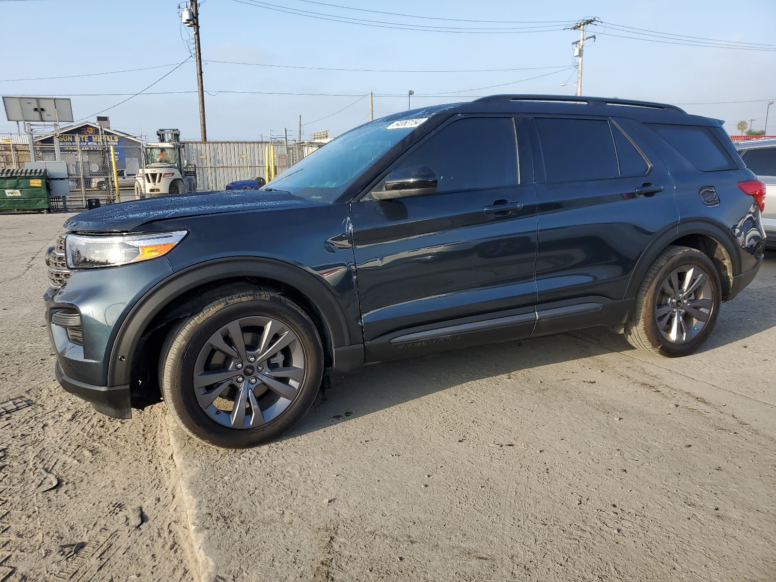 2022 Ford Explorer Xlt vin: 1FMSK7DH8NGB61198