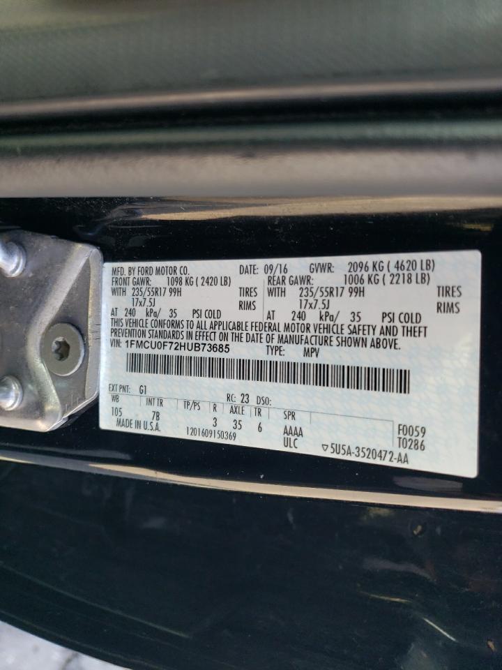 1FMCU0F72HUB73685 2017 FORD ESCAPE - Image 13