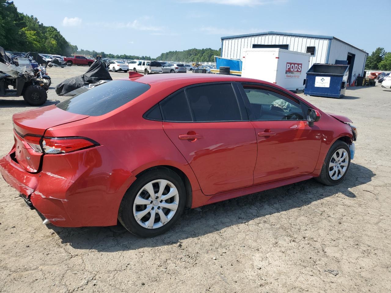 2020 Toyota Corolla Le VIN: JTDEPRAE7LJ056354 Lot: 61052774