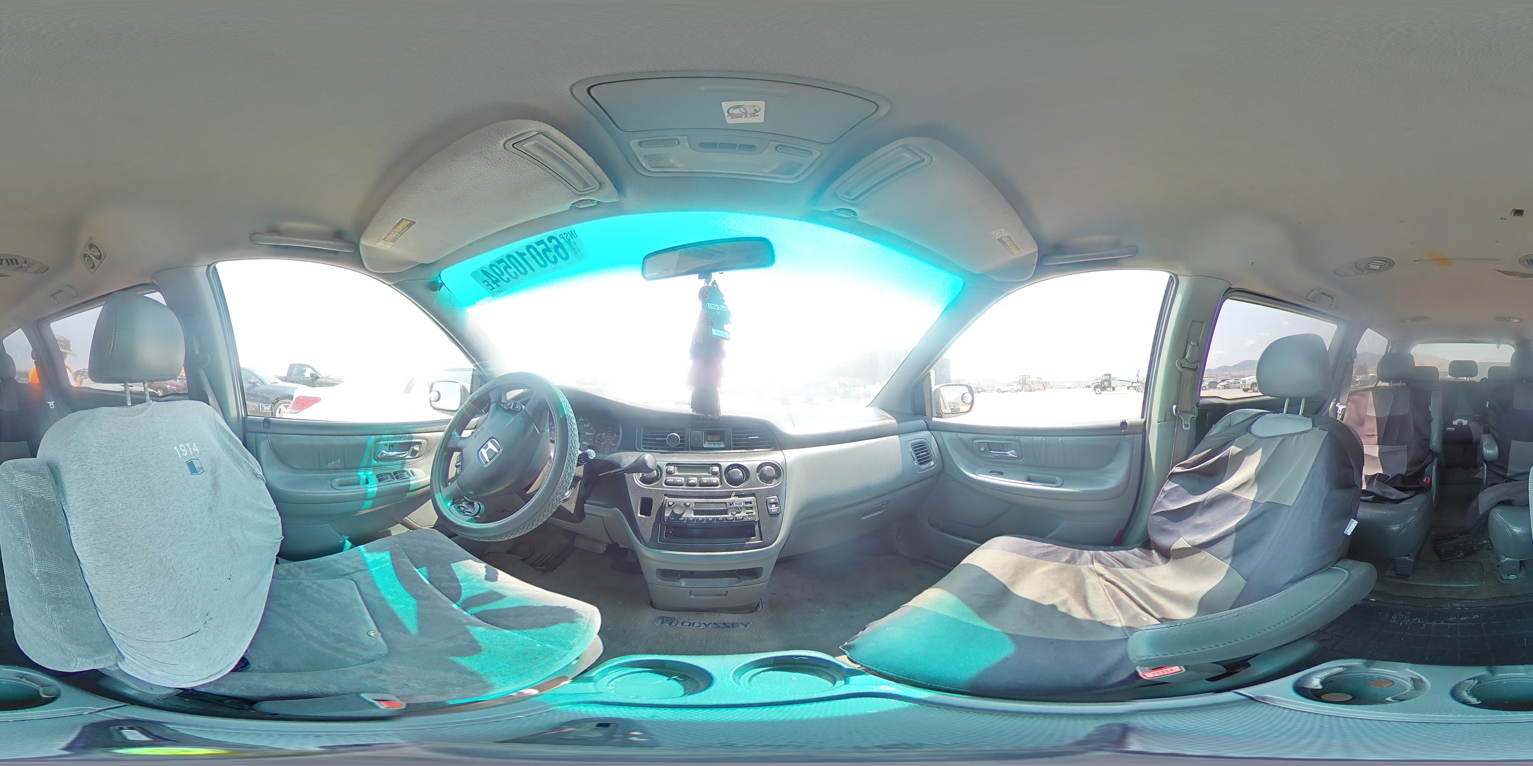 2002 Honda Odyssey Exl VIN: 2HKRL18992H562394 Lot: 65010594