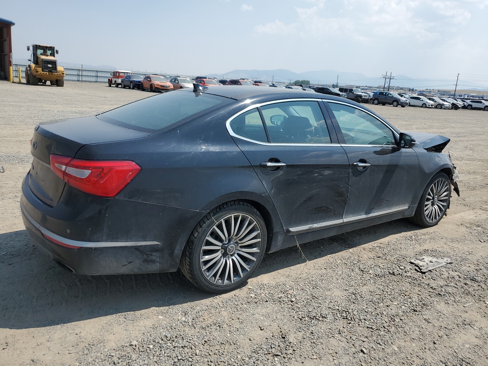 2014 Kia Cadenza Premium vin: KNALN4D77E5128790