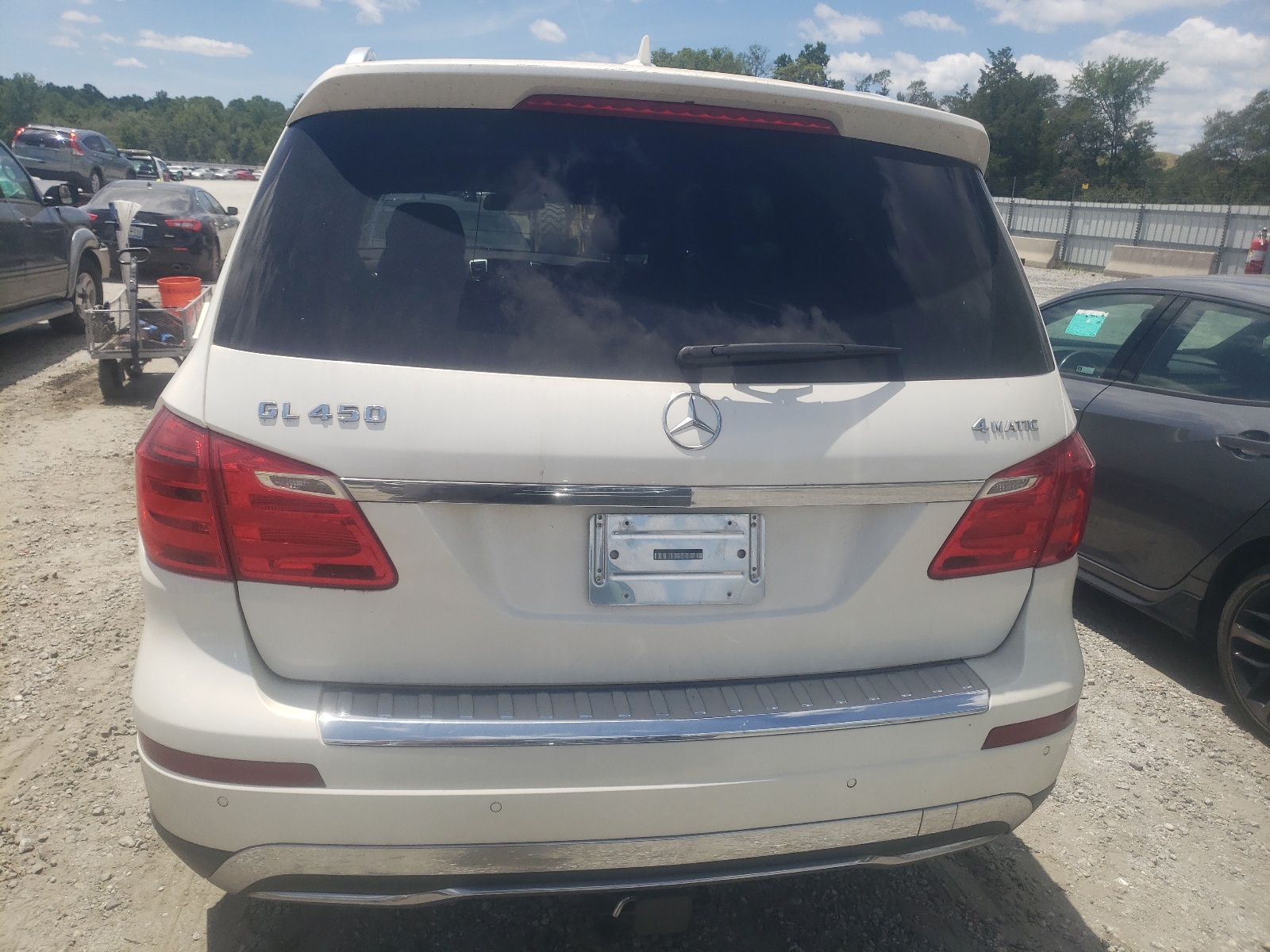 4JGDF7CE5EA279202 2014 Mercedes-Benz Gl 450 4Matic