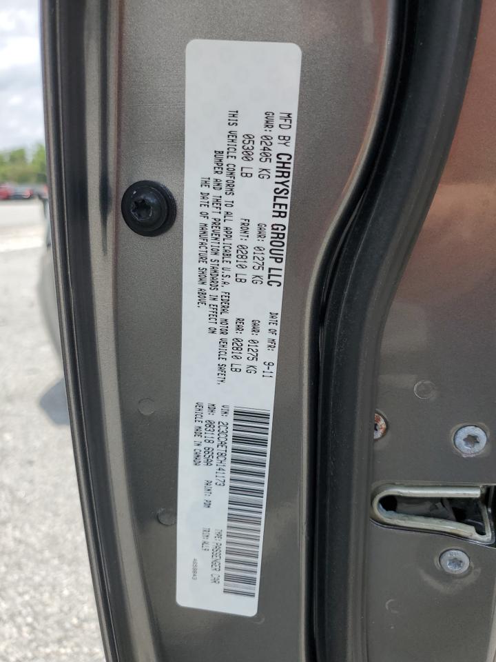 2012 Chrysler 300C VIN: 2C3CCAET8CH141173 Lot: 65248294