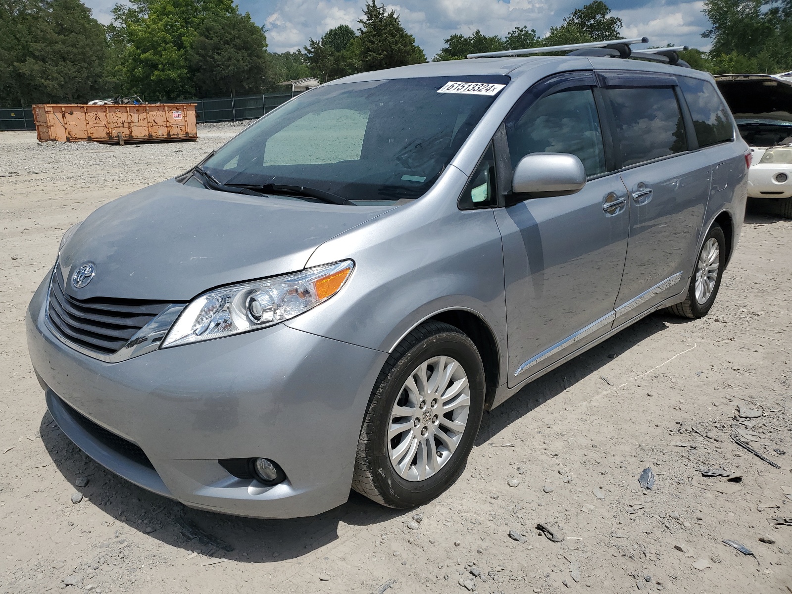 5TDYK3DCXFS554042 2015 Toyota Sienna Xle