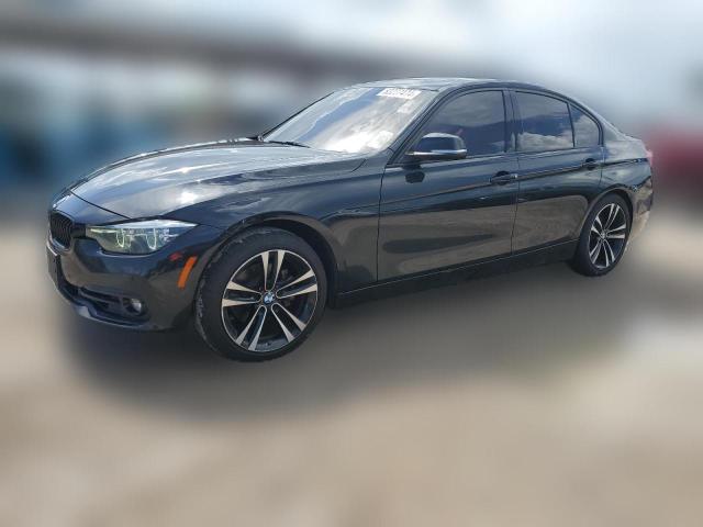  BMW 3 SERIES 2018 Чорний