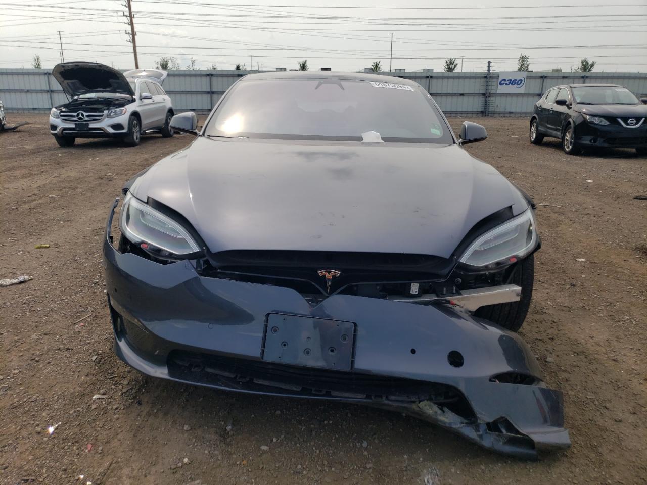 2021 Tesla Model S VIN: 5YJSA1E57MF443561 Lot: 64875694