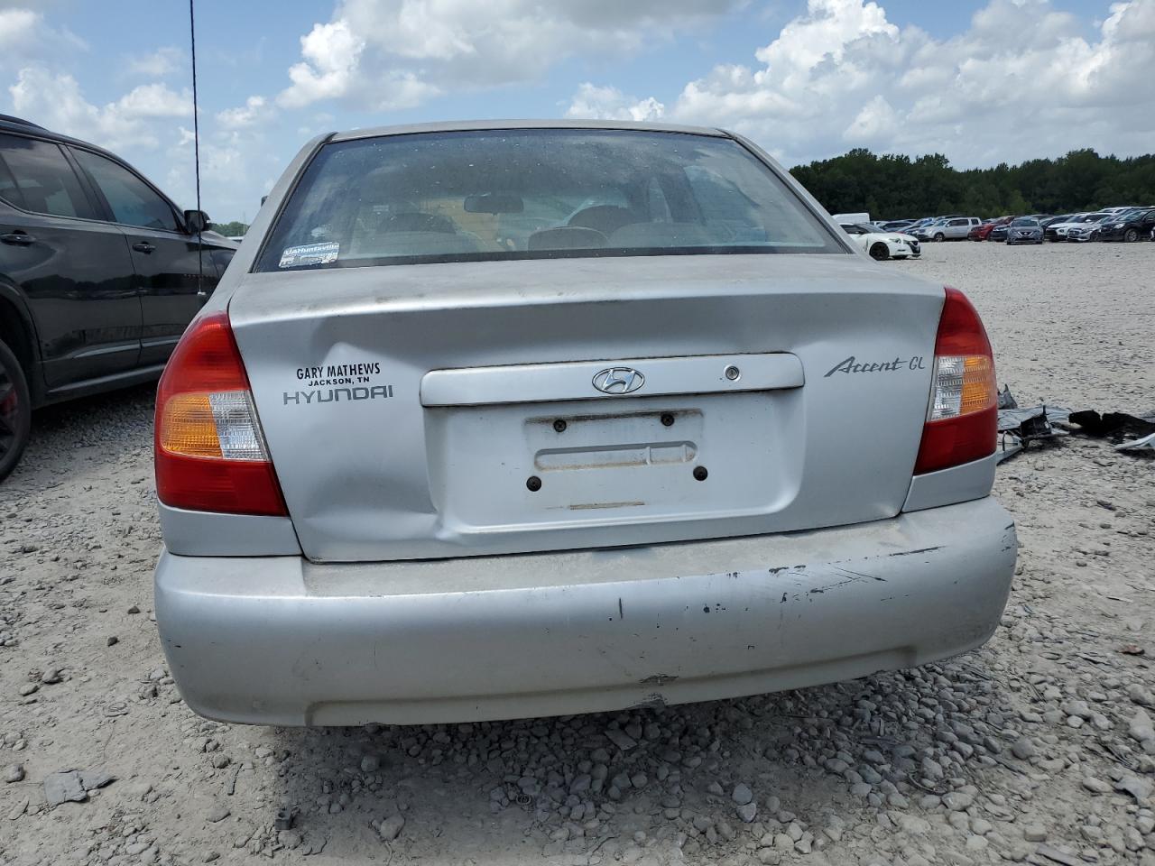 2002 Hyundai Accent Gl VIN: KMHCG45C72U355726 Lot: 65480234