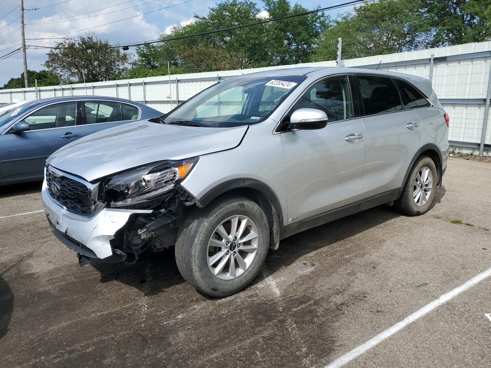 2019 Kia Sorento Lx vin: 5XYPGDA5XKG493274