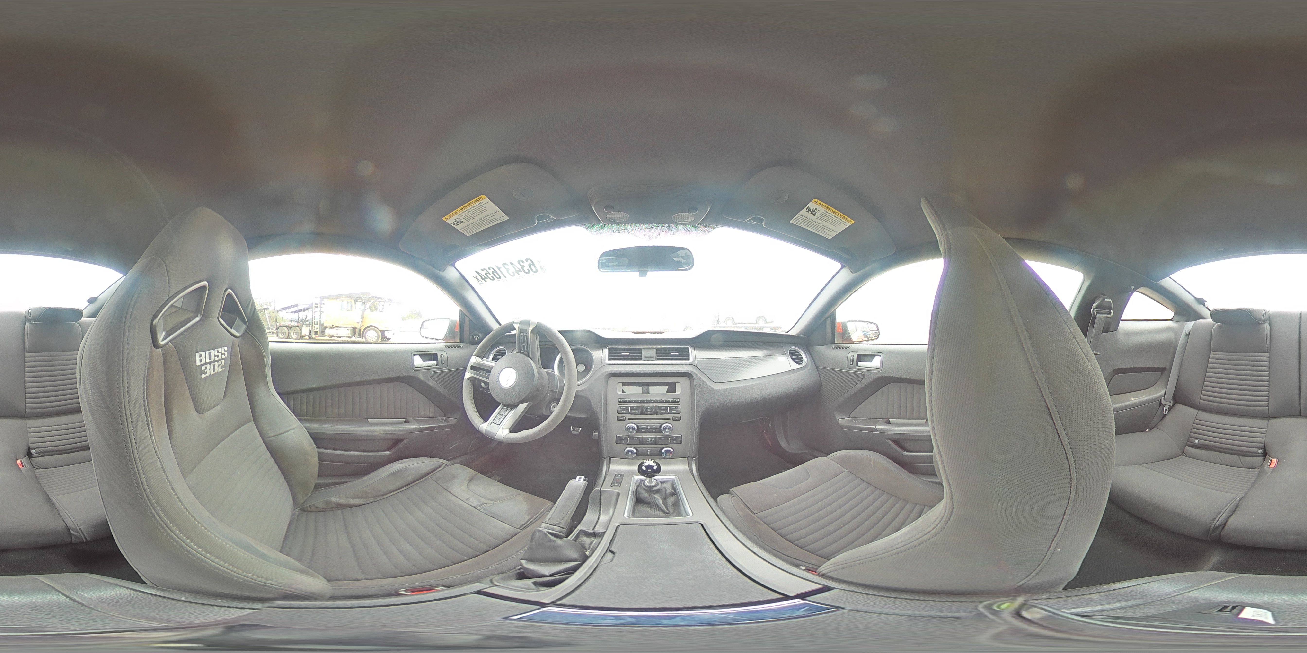 2012 Ford Mustang Boss 302 VIN: 1ZVBP8CU7C5261003 Lot: 63431654