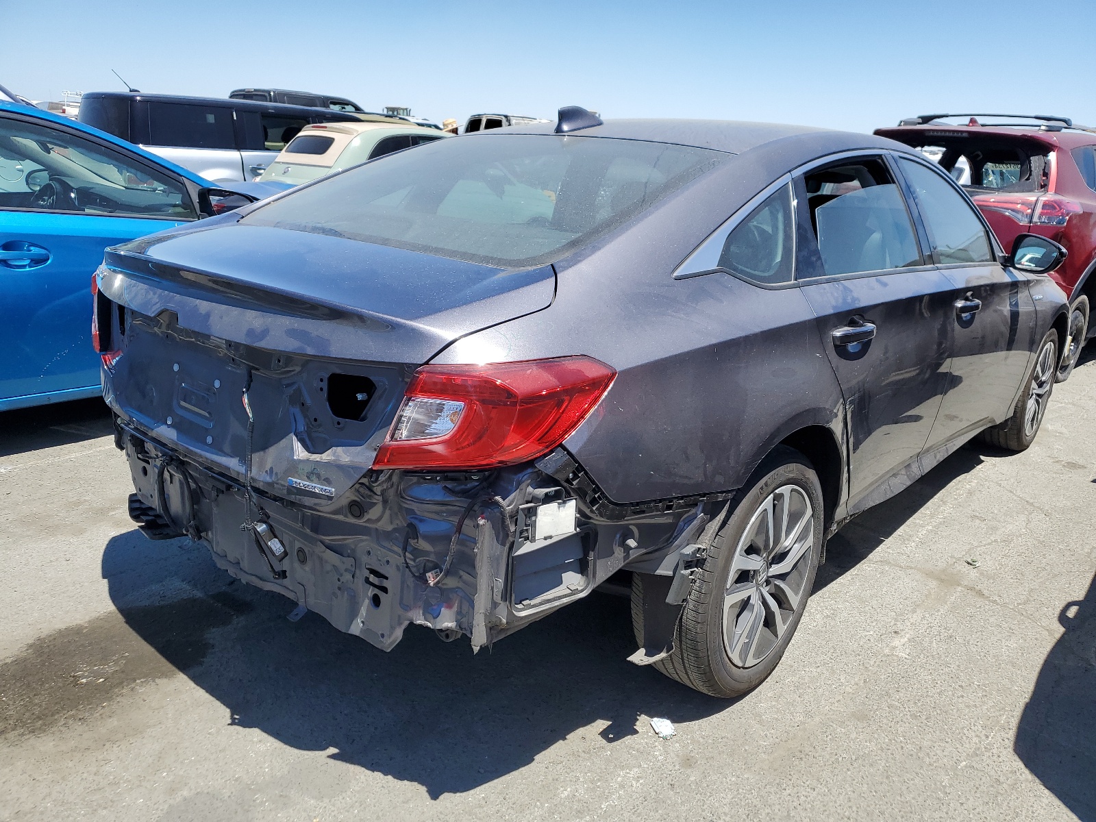 1HGCV3F5XNA002490 2022 Honda Accord Hybrid Exl