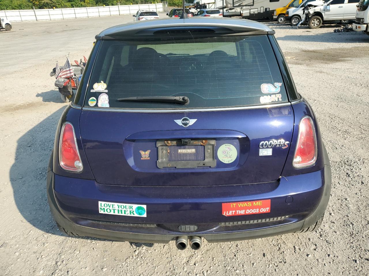 2006 Mini Cooper S VIN: WMWRE33586TJ35734 Lot: 62766264