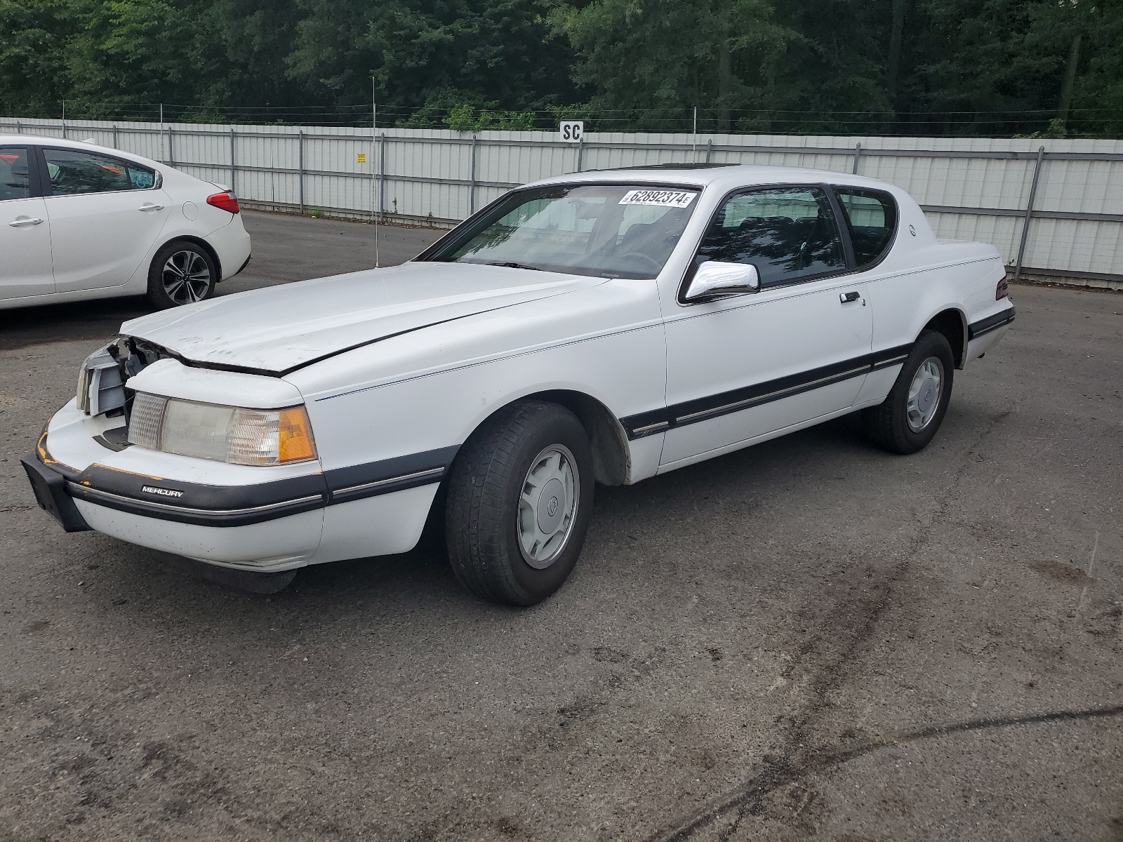 1MEBM6036HH665569 1987 Mercury Cougar Ls