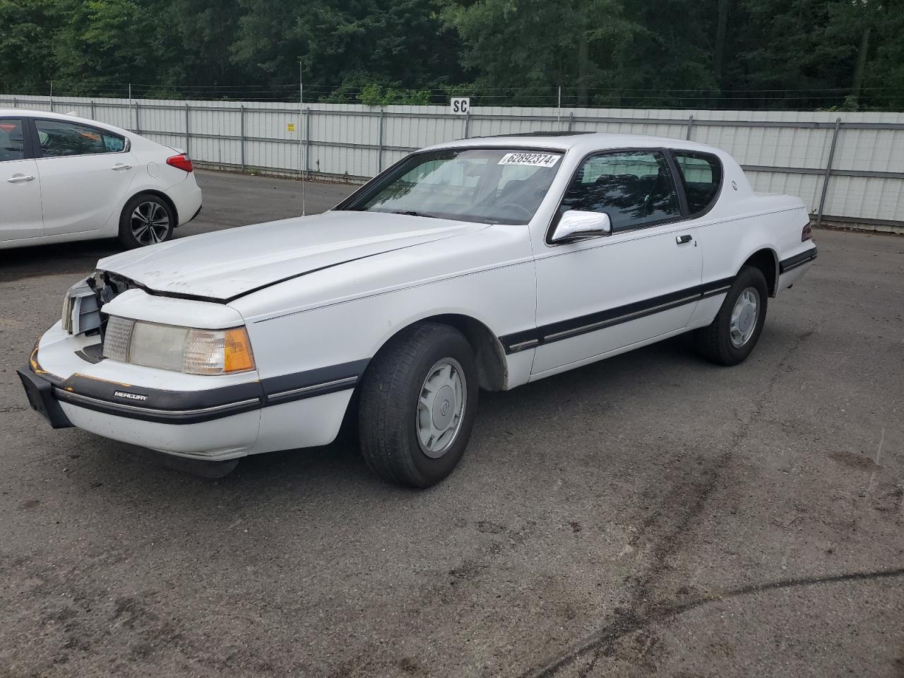 1987 Mercury Cougar Ls VIN: 1MEBM6036HH665569 Lot: 62892374