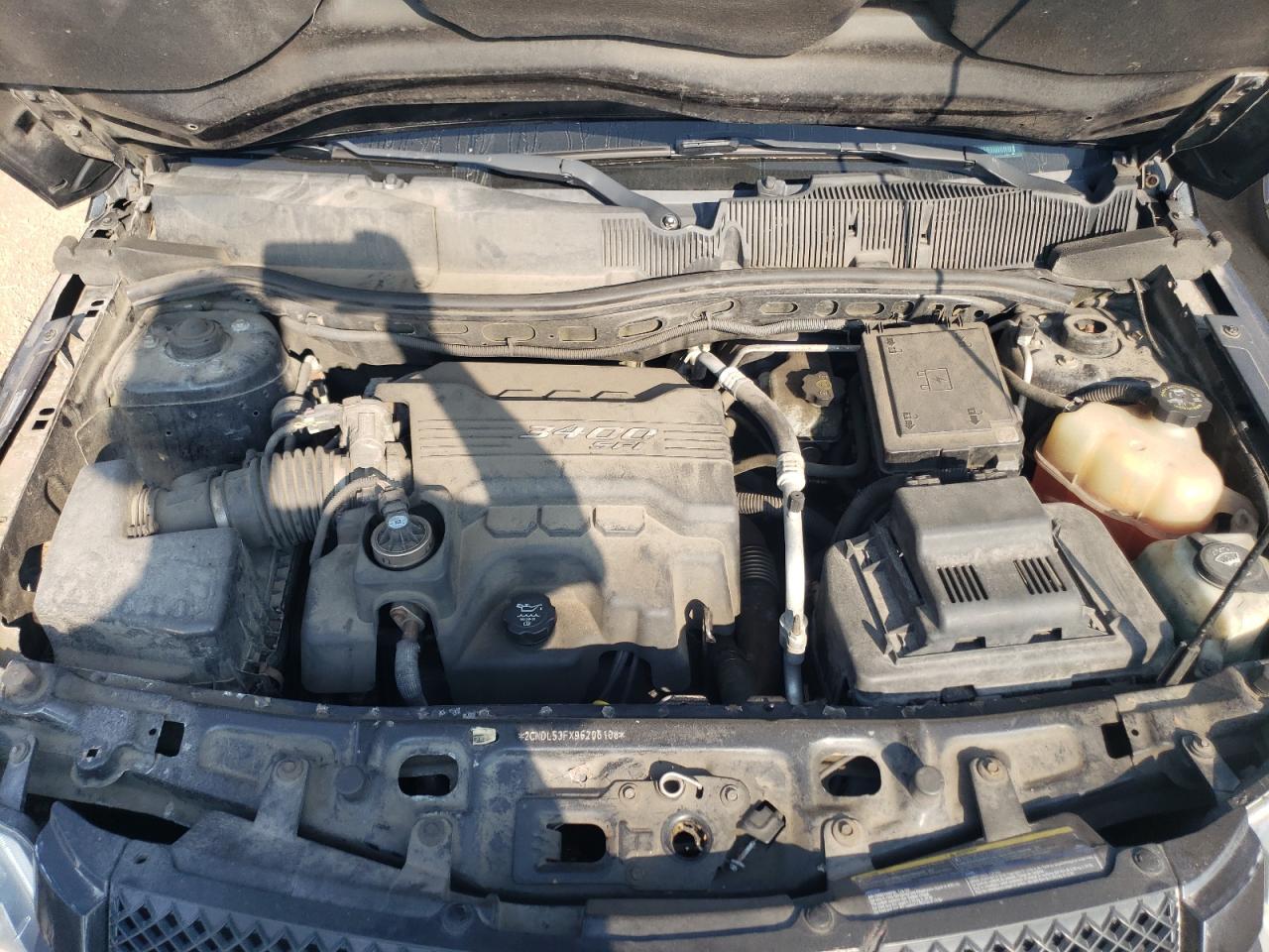 2009 Chevrolet Equinox Lt VIN: 2CNDL53FX96206108 Lot: 62961464