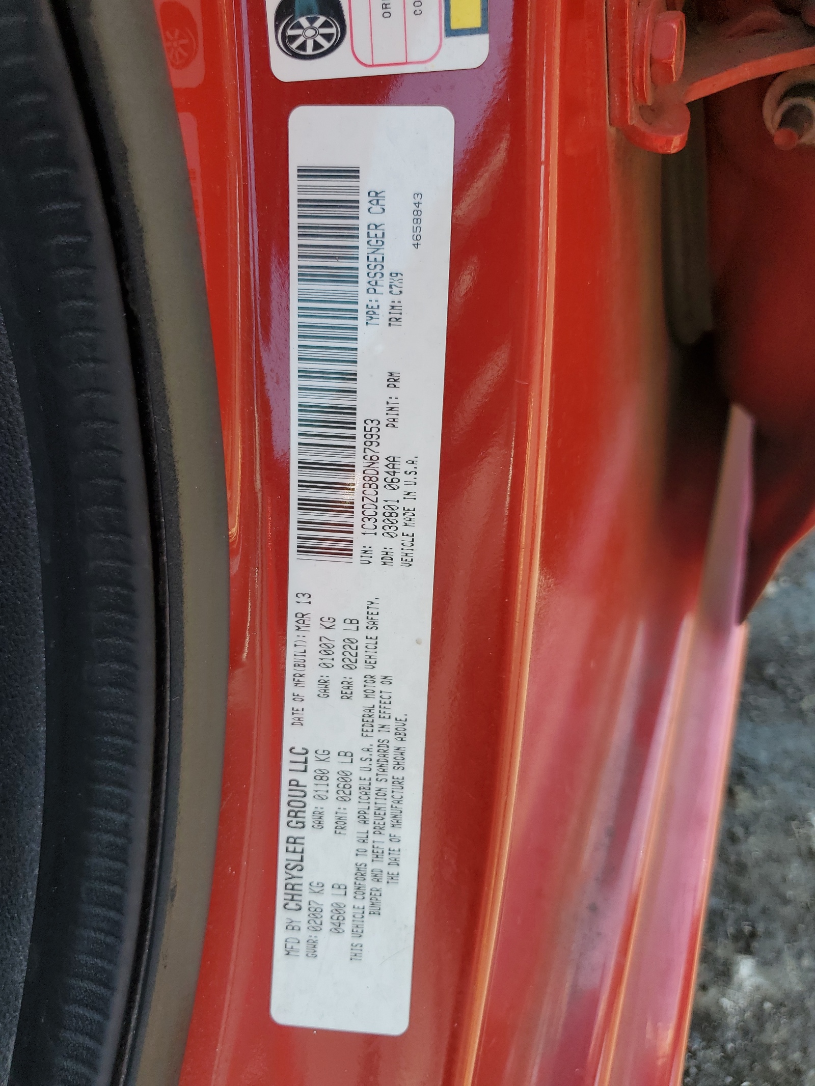 1C3CDZCB8DN679953 2013 Dodge Avenger Sxt