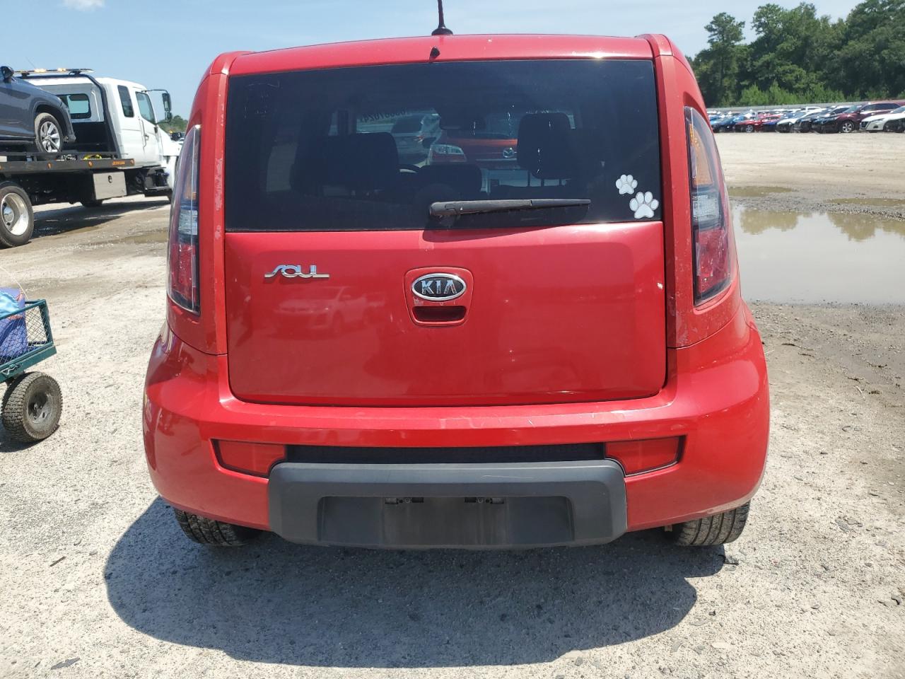 2010 Kia Soul + VIN: KNDJT2A20A7043608 Lot: 63687024