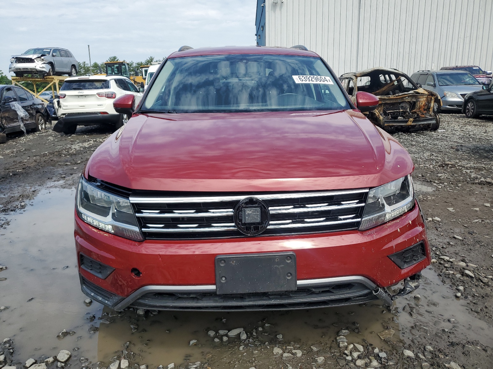 2019 Volkswagen Tiguan Se vin: 3VV2B7AX9KM104883