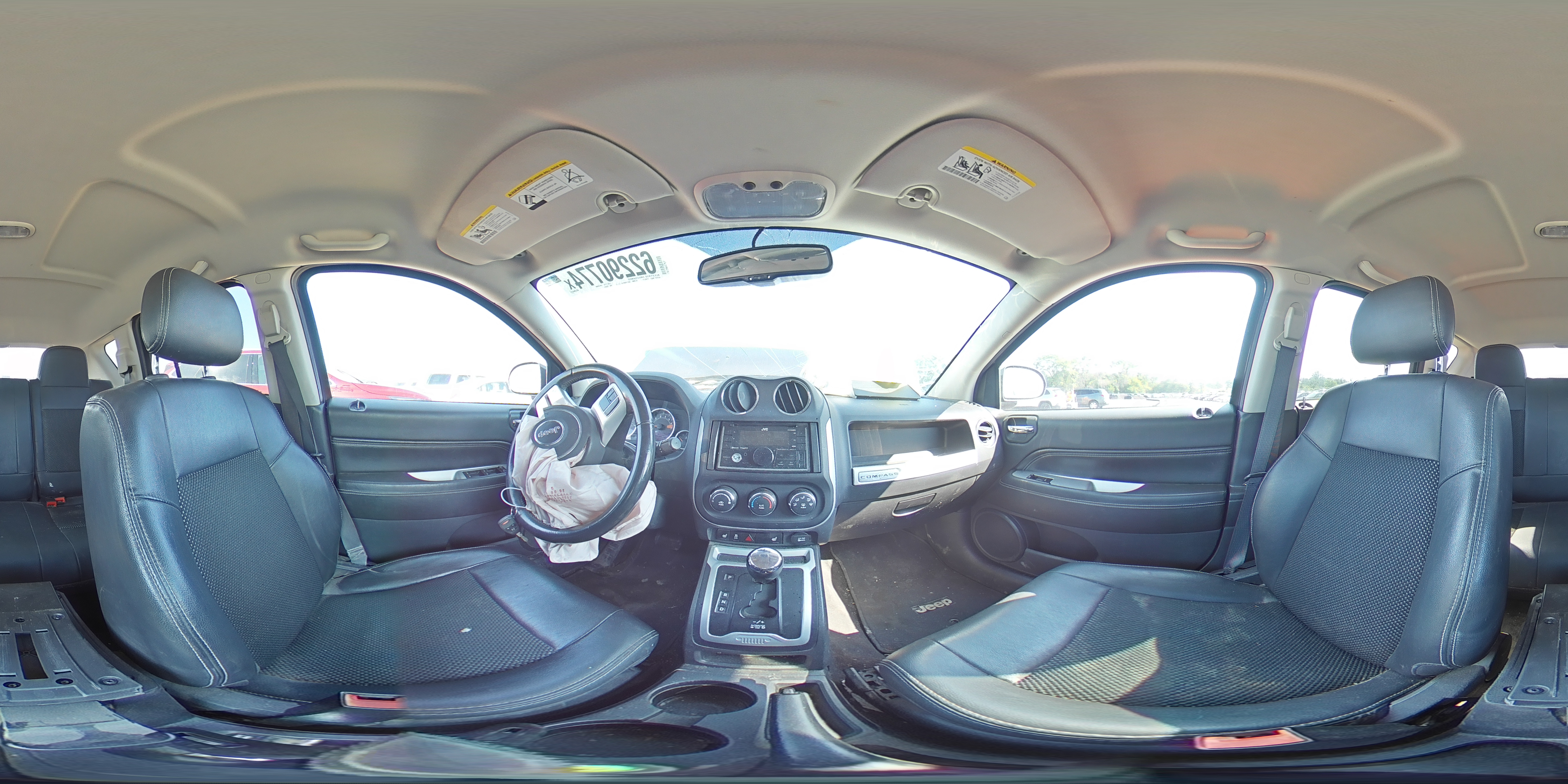 2017 Jeep Compass Latitude VIN: 1C4NJDEB5HD139954 Lot: 62290774