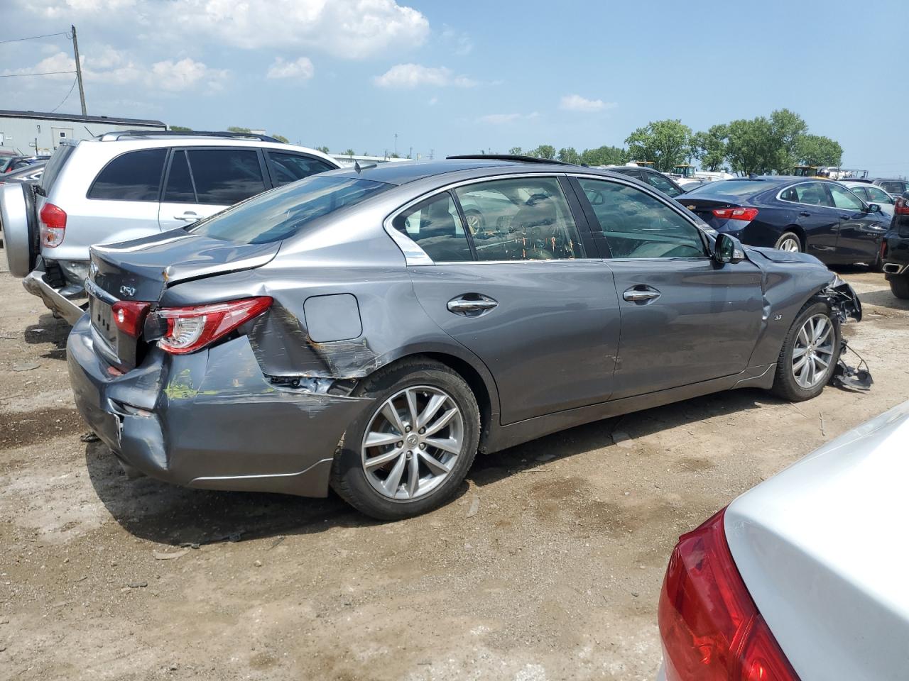 JN1BV7ARXEM703530 2014 Infiniti Q50 Base