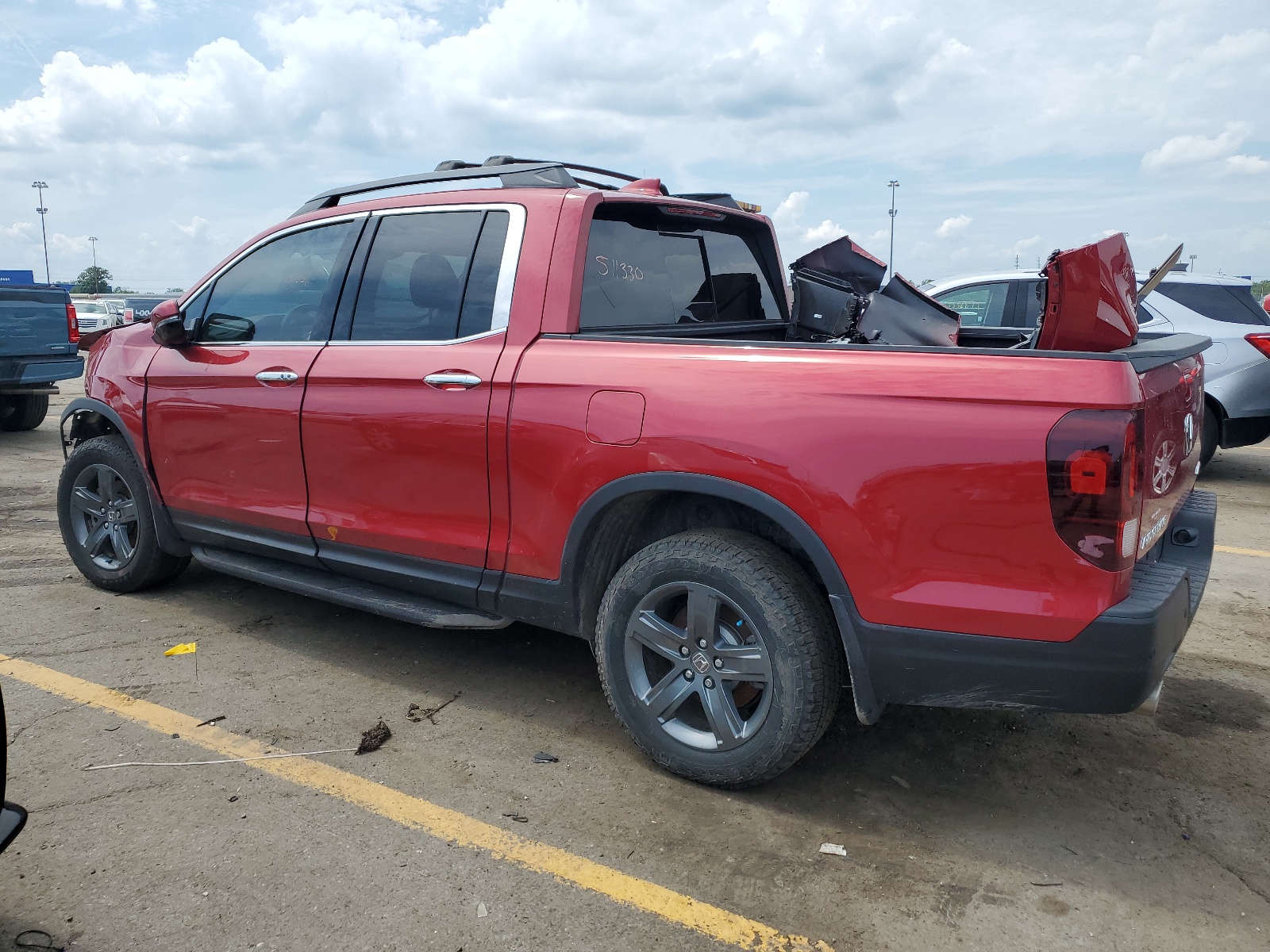 2023 Honda Ridgeline Rtl-E vin: 5FPYK3F72PB013225